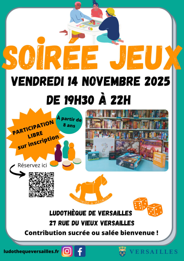 Soirée jeux de novembre