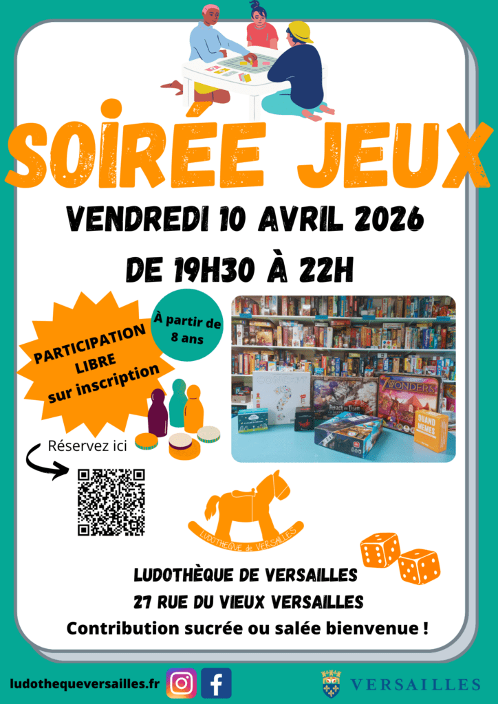 Soirée jeux d'avril