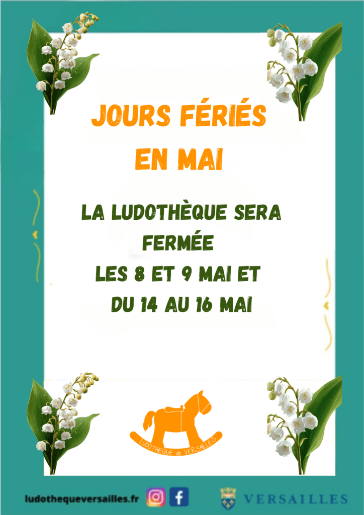 Jours fériés en mai