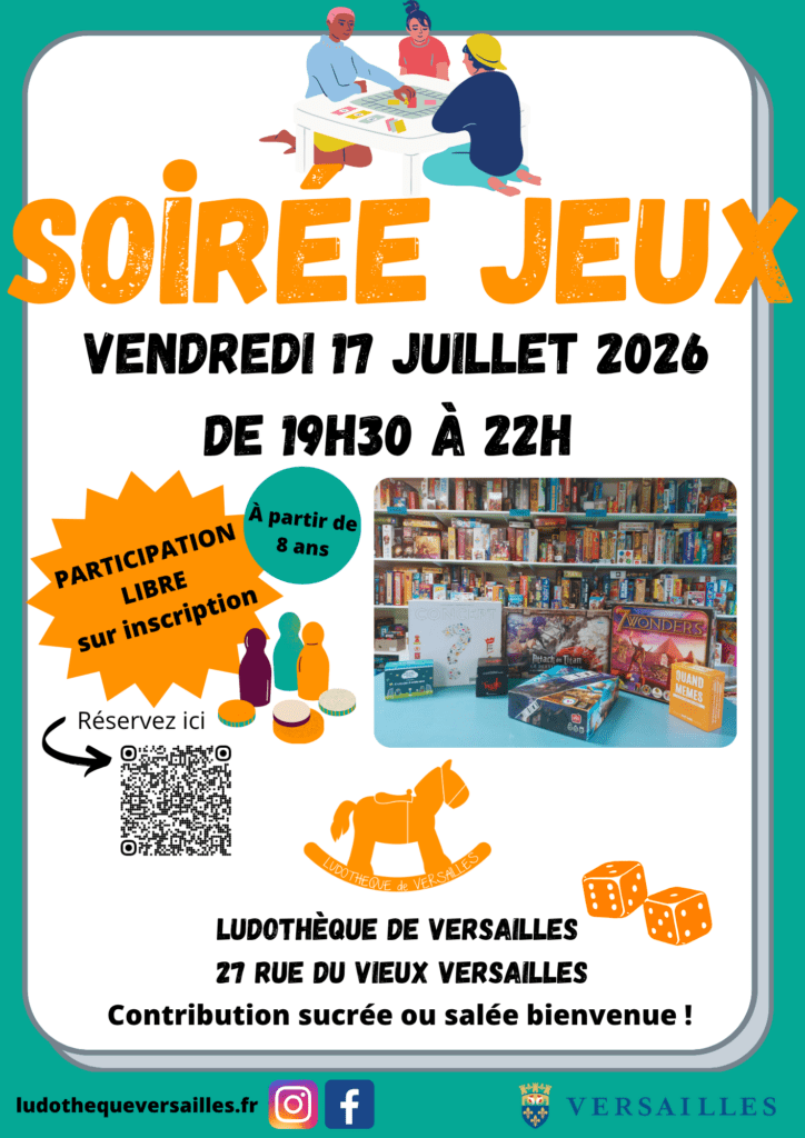 Soirée jeux de juillet