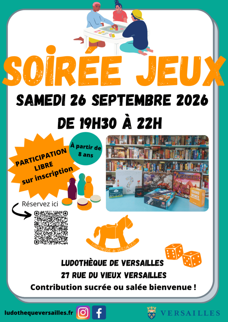 Soirée jeux de septembre