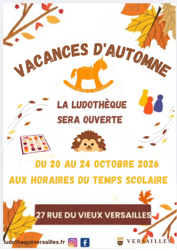 Ouverture pendant les vacances d'automne